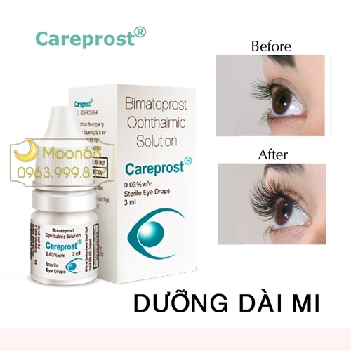 Dưỡng mi Careprost Ấn Độ dài mi 5ml