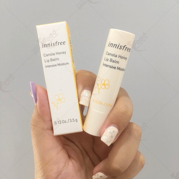 Son dưỡng Innisfree Canola Honey Lip Balm ko màu 1b6