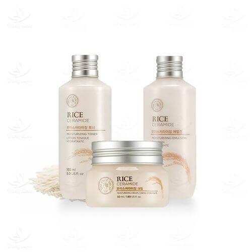 Sữa dưỡng TFS Rice Ceramide Lotion gạo mới 150ml 1b6