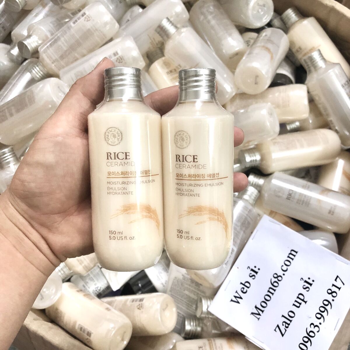 Sữa dưỡng TFS Rice Ceramide Lotion gạo mới 150ml 1b6