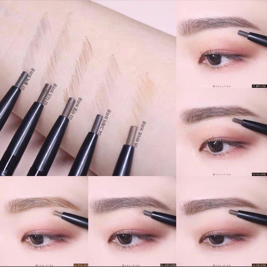 Chì kẻ mày Karadium Auto Eyebrow Pencil