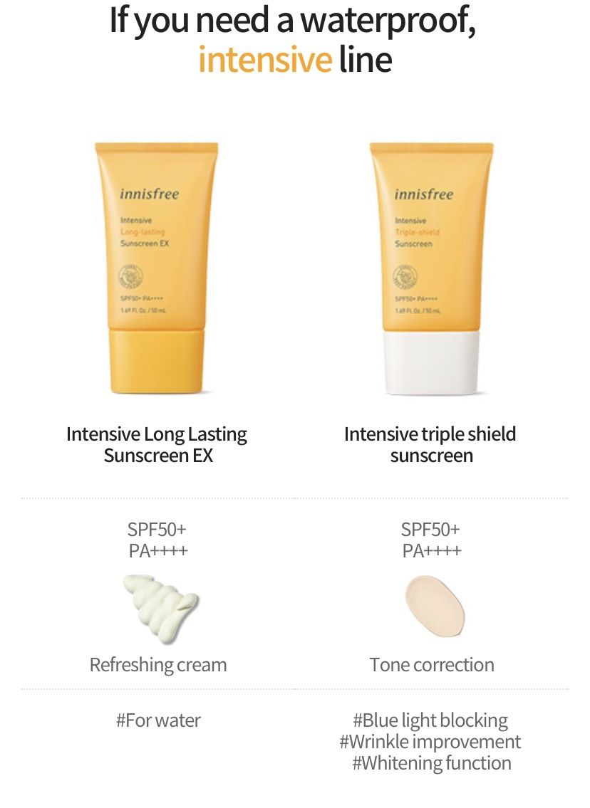 KCN Innisfree Triple Shield Sunscreen 50ml 1b10