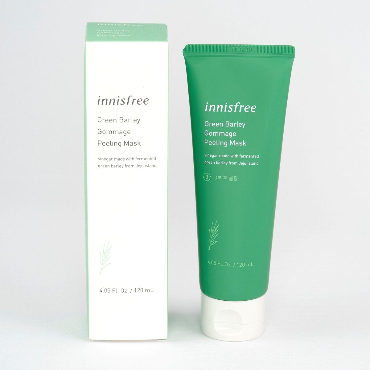 TDC Innisfree Green Barley Gommage Peeling Mask lúa mạch 120ml 1b6