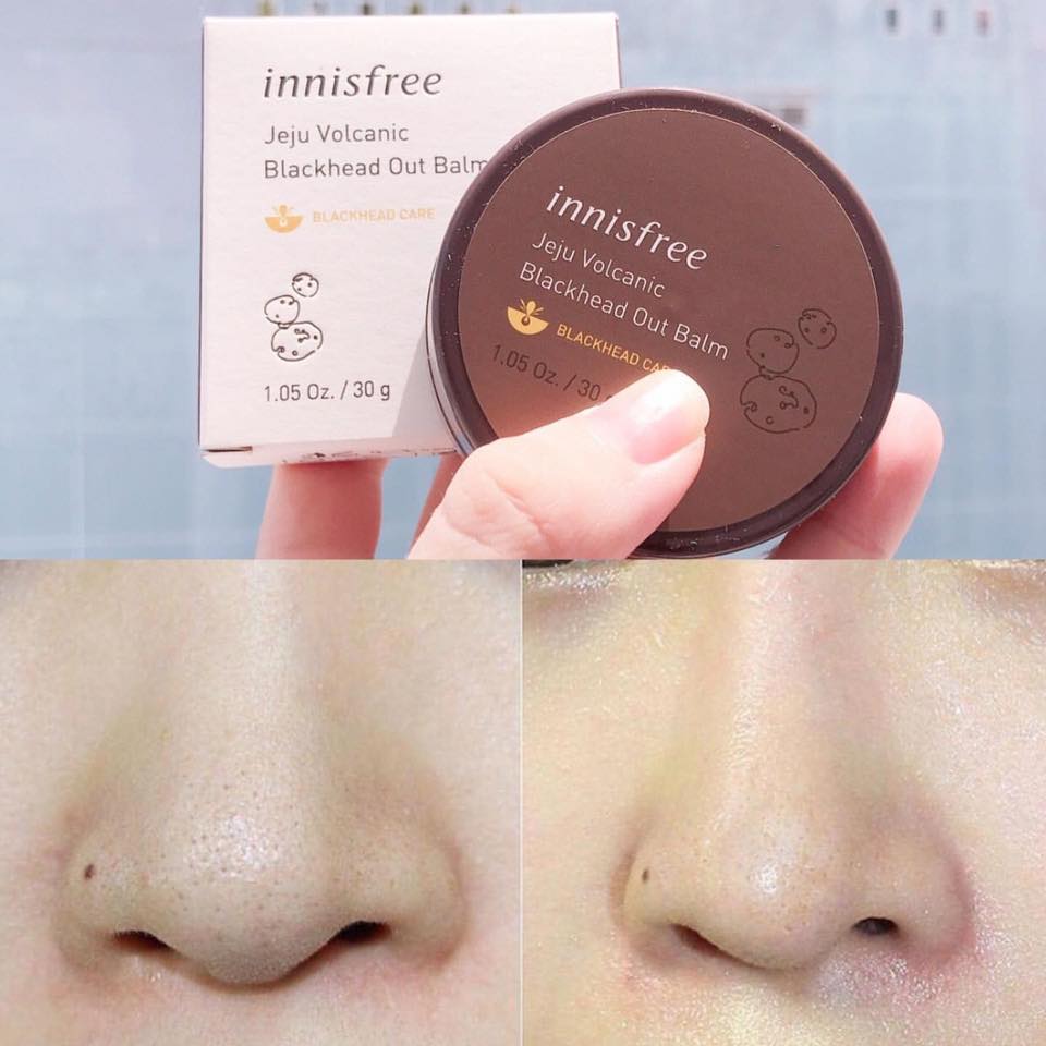 Sáp tiêu mụn Innisfree Jeju Volcanic Blackhead Out Balm 30g 1b9