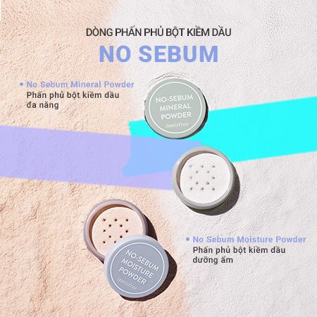 Phấn bột Innisfree No Sebum Mineral Powder Kiềm Dầu