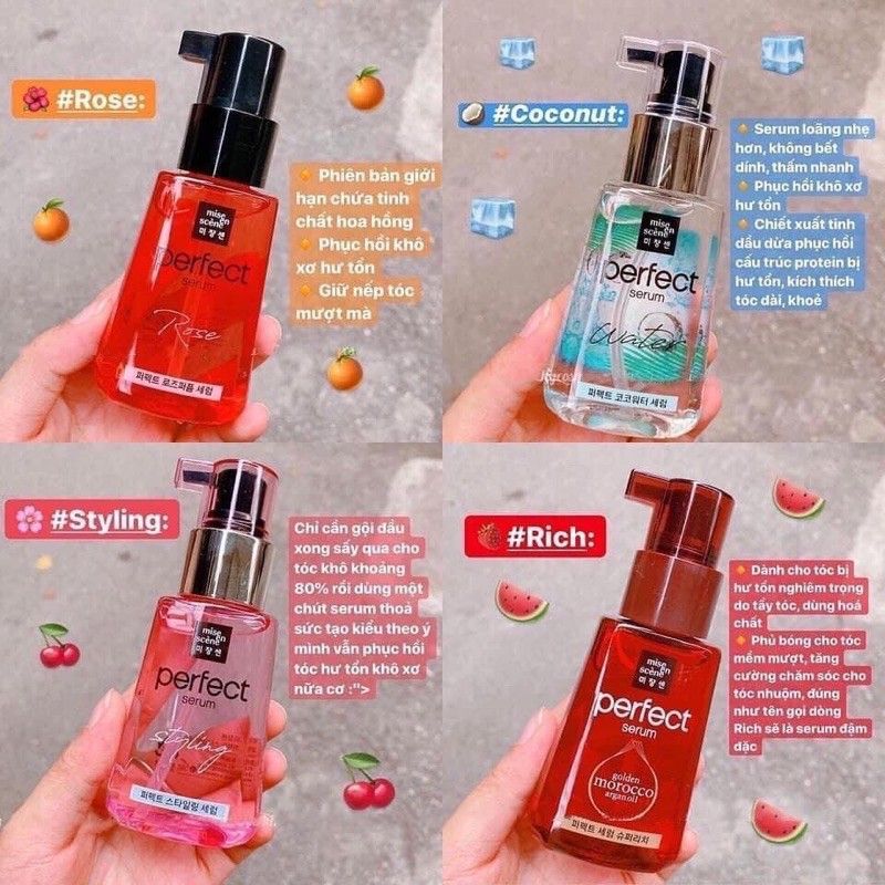 Dầu dưỡng tóc Miseen Scene Perfect Serum 80ml