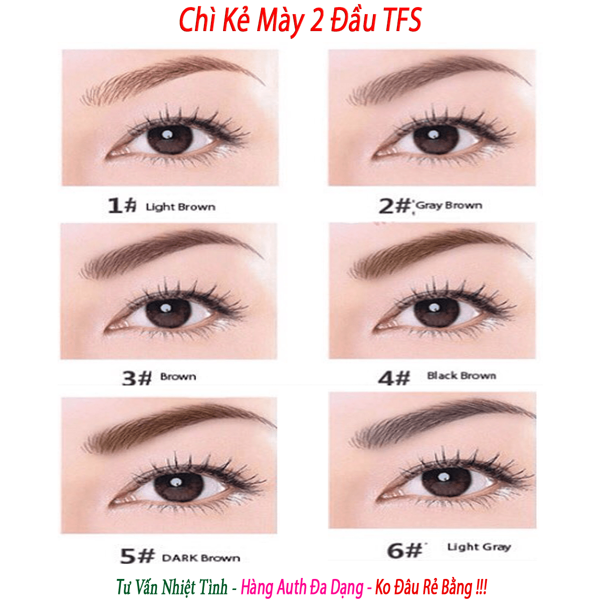 Chì kẻ mày TFS Designing Eyebrow Pencil 1b9