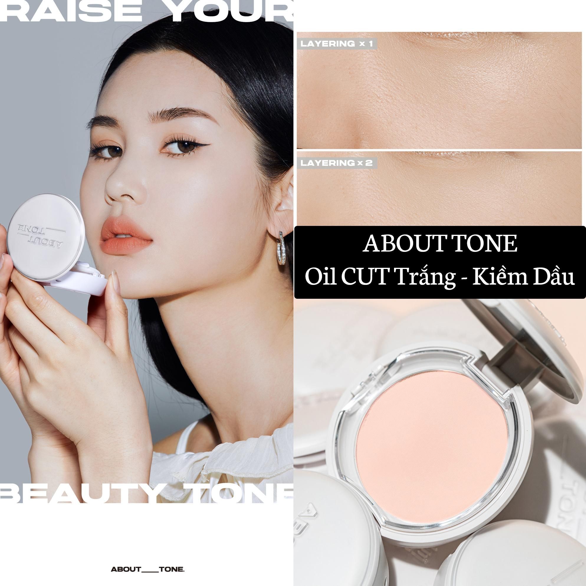 Phấn nén ABOUT TONE Powder Pact