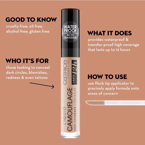 CKĐ Catrice Camouflage Concealer Liquid