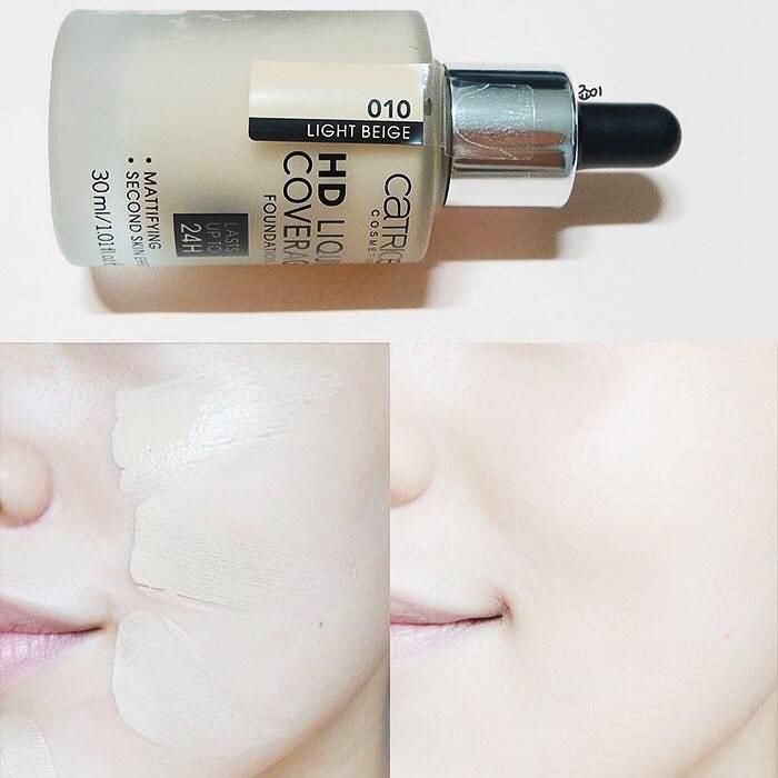 Kem nền Catrice 24h HD Liquid Coverage Foundation 30ml