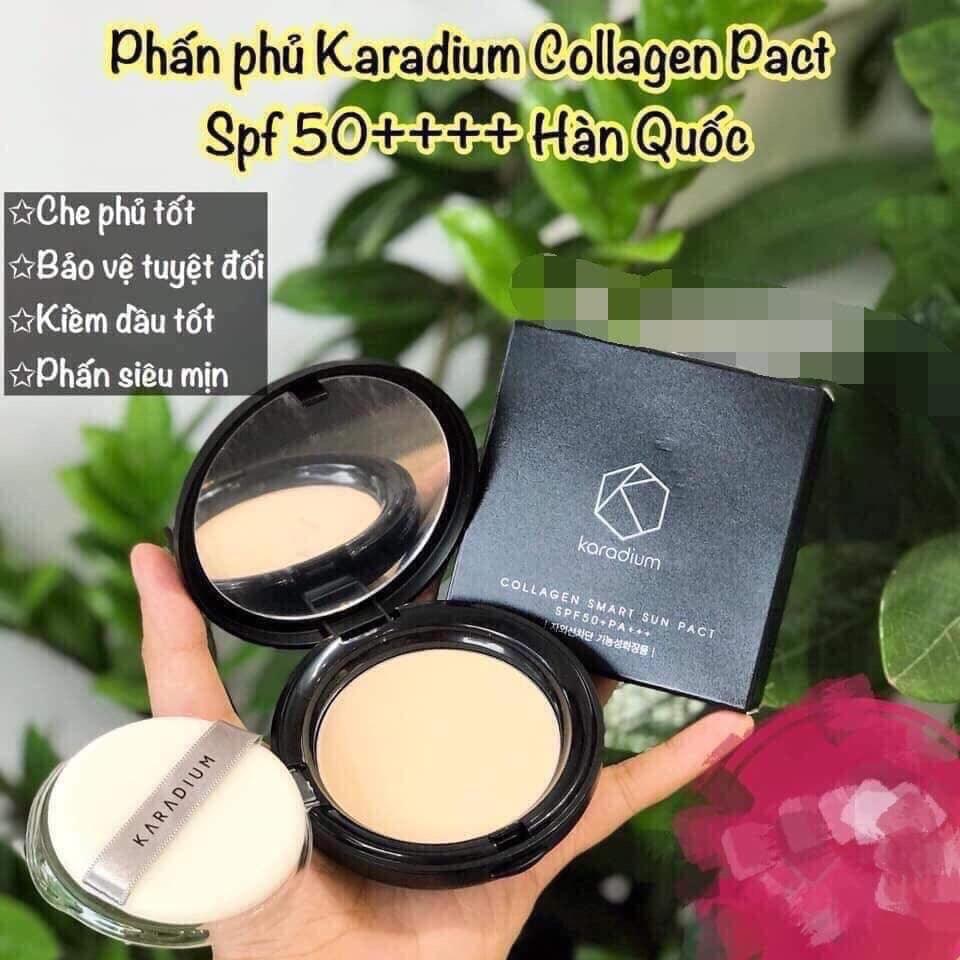 Phấn nén Karadium Collagen Smart Sun Pact 1b12