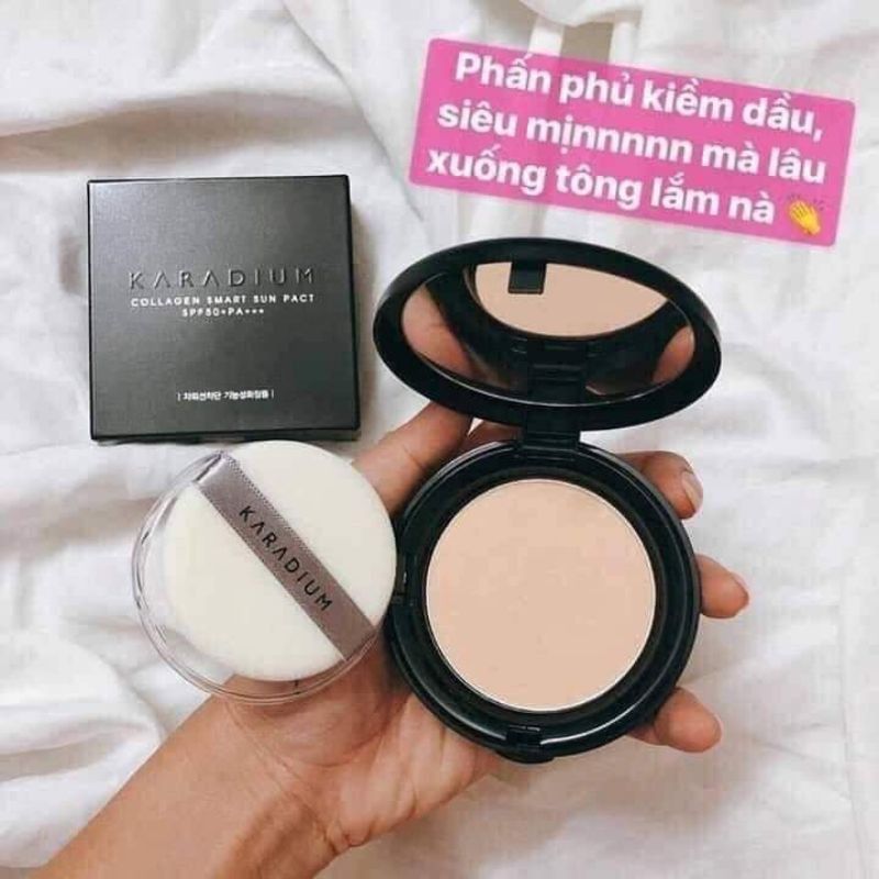 Phấn nén Karadium Collagen Smart Sun Pact 1b12