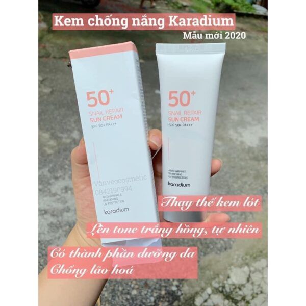 KCN Karadium Sun Snail Repair Spf50+ PA+++ 1b12