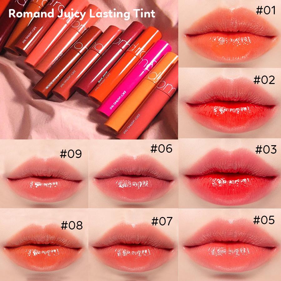 Son kem Romand JUICY Lasting Tint BÓNG