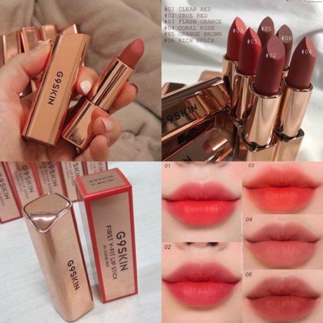 Son thỏi G9 Skin First Lipstick