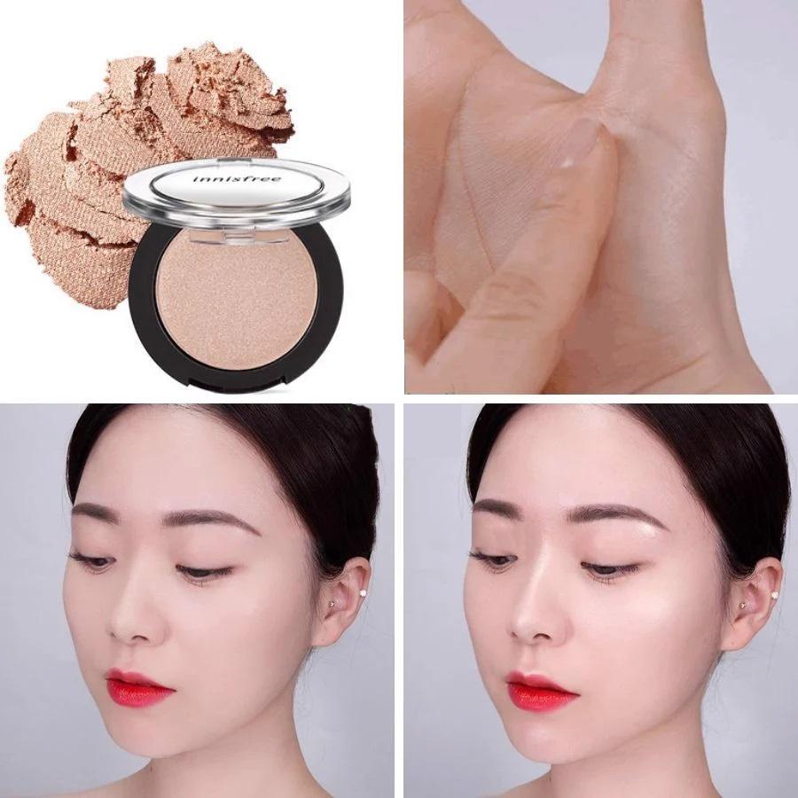 Phấn bắt sáng INNISFREE Aurora Shimmer Highlighter