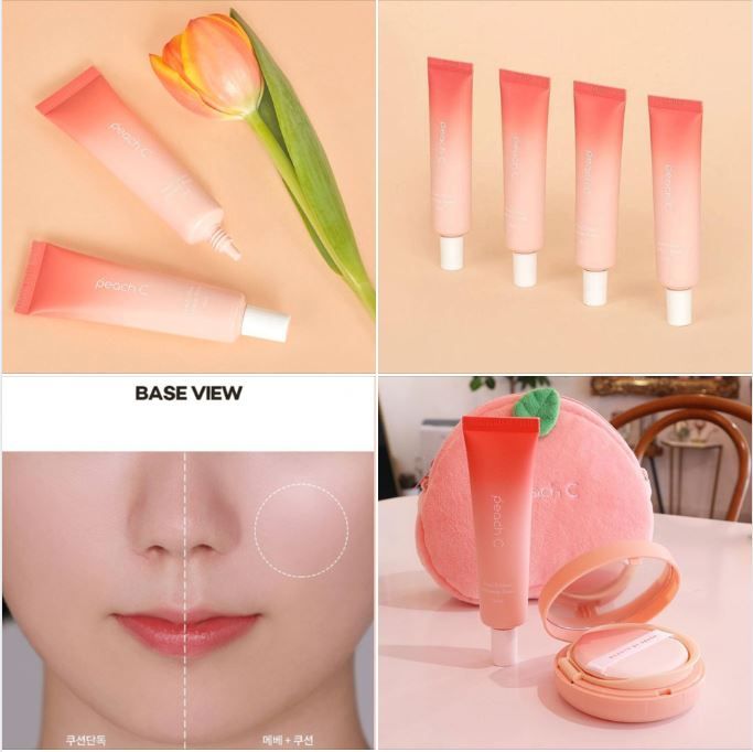 Kem Lót Peach C Peach Glow Makeup Base Kiềm Dầu, Che Phủ Lỗ Chân Lông 35ml Date 01/2026 - 05/2026 - 04/2027