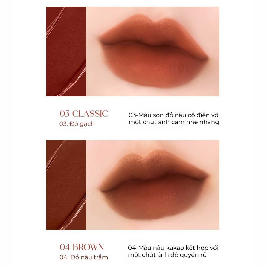 Son kem IBIM Bare Mousse Lip Tint