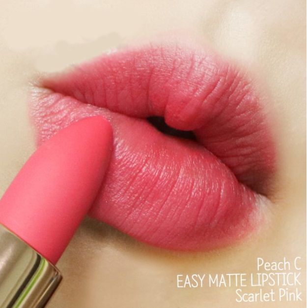 Son thỏi PEACH C Easy Matte Lipstick