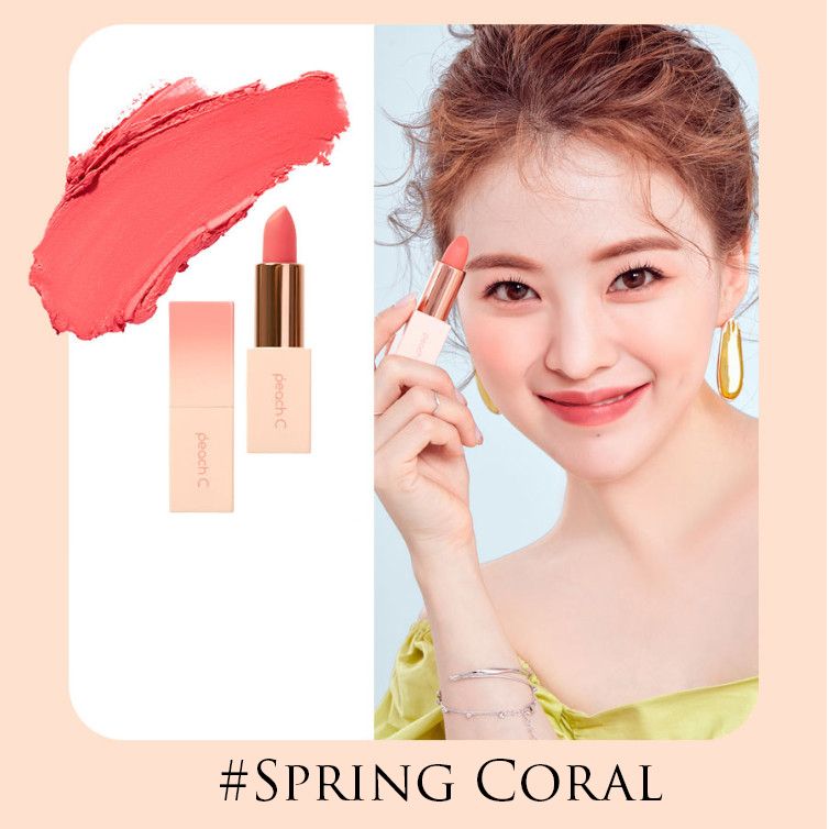 Son thỏi PEACH C Easy Matte Lipstick