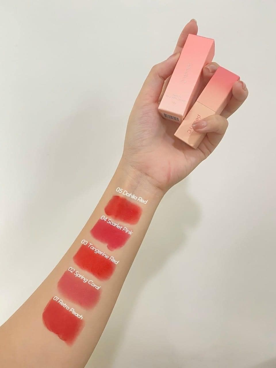 Son thỏi PEACH C Easy Matte Lipstick