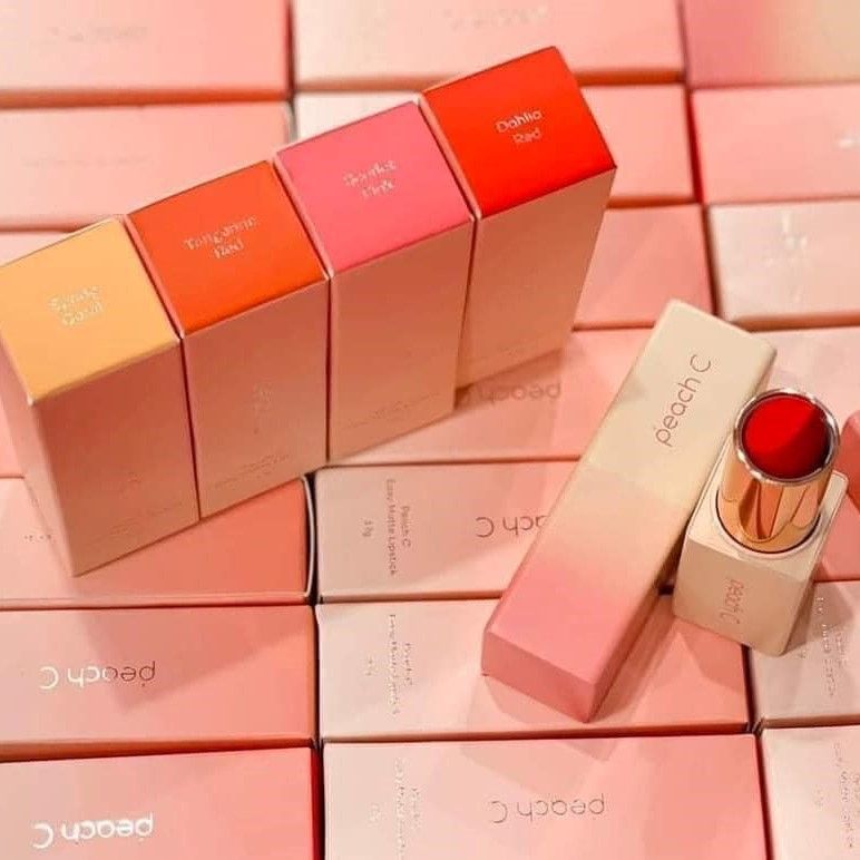 Son thỏi PEACH C Easy Matte Lipstick