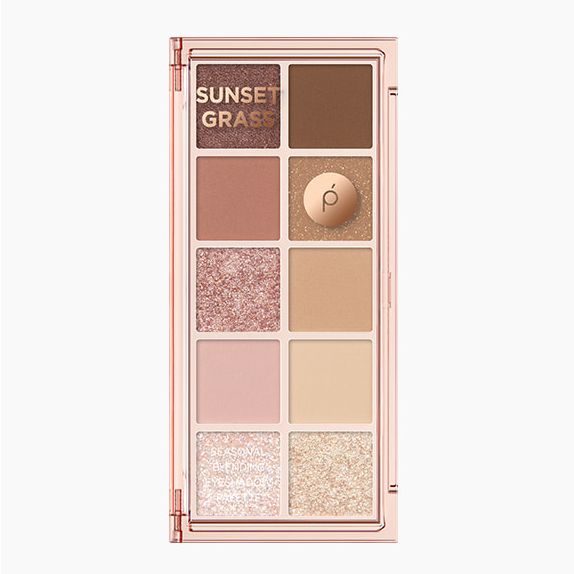 Bảng phấn mắt PEACH C Seasonal Blending Eyeshadow Palette 10 ô