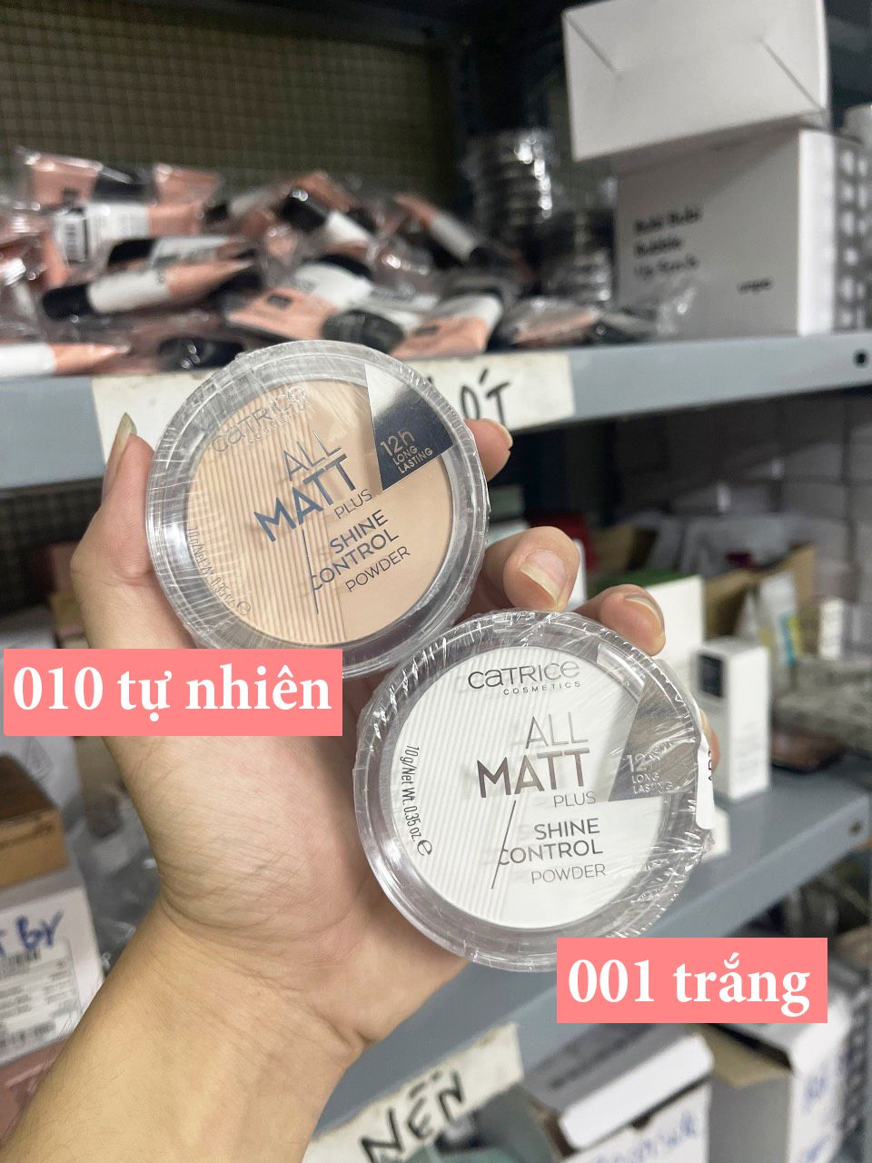 Phấn nén Catrice All Matte Plus Shine Control Powder