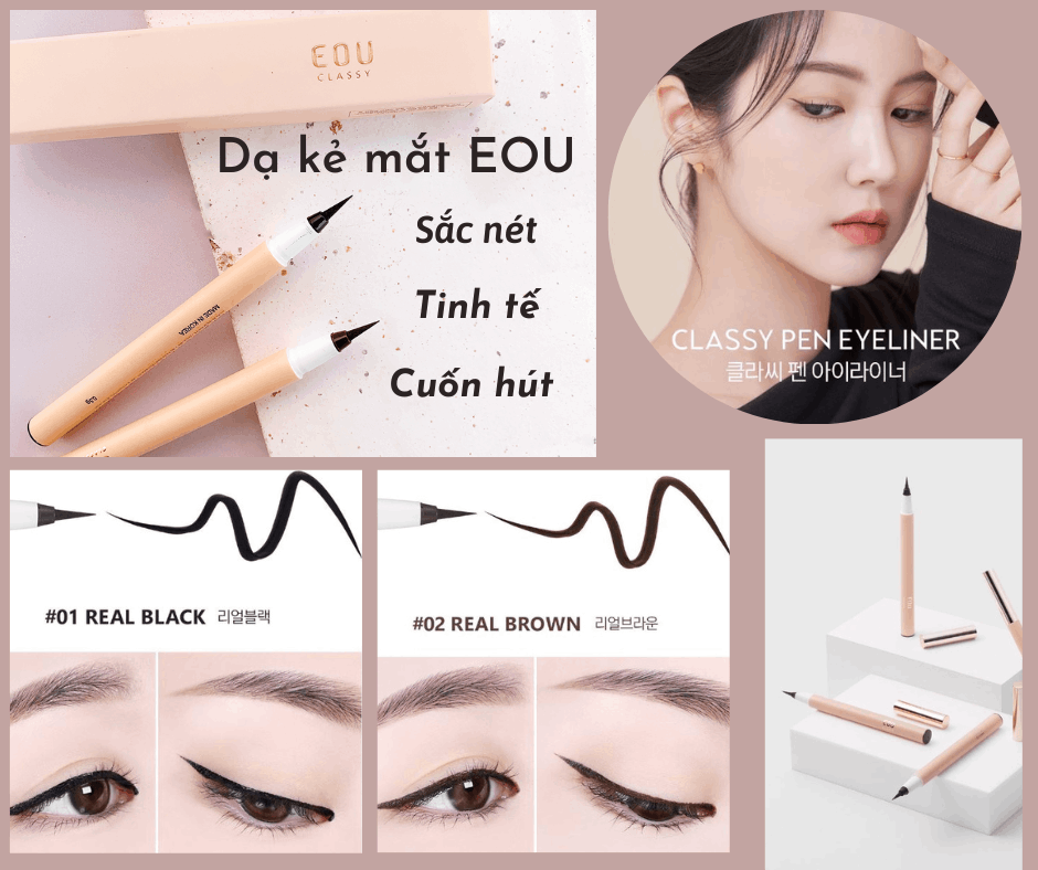 Dạ kẻ mắt EOU Classy Pen Eyeliner