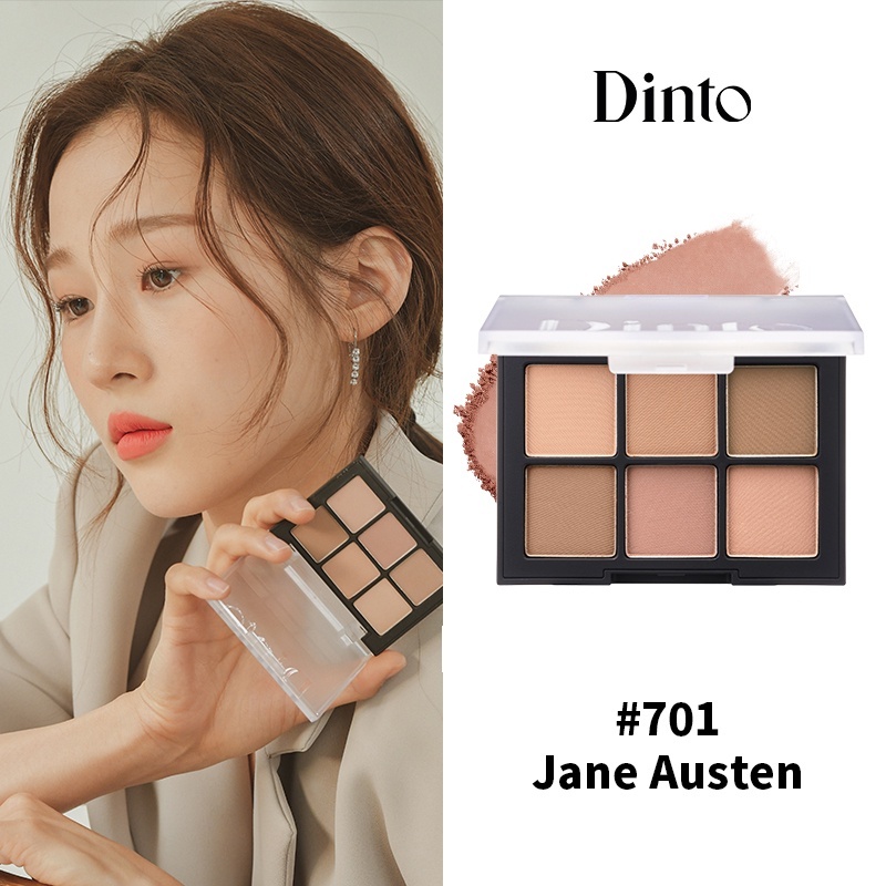 Bảng Mắt DINTO Blur-Finish  Shadow 6 ô