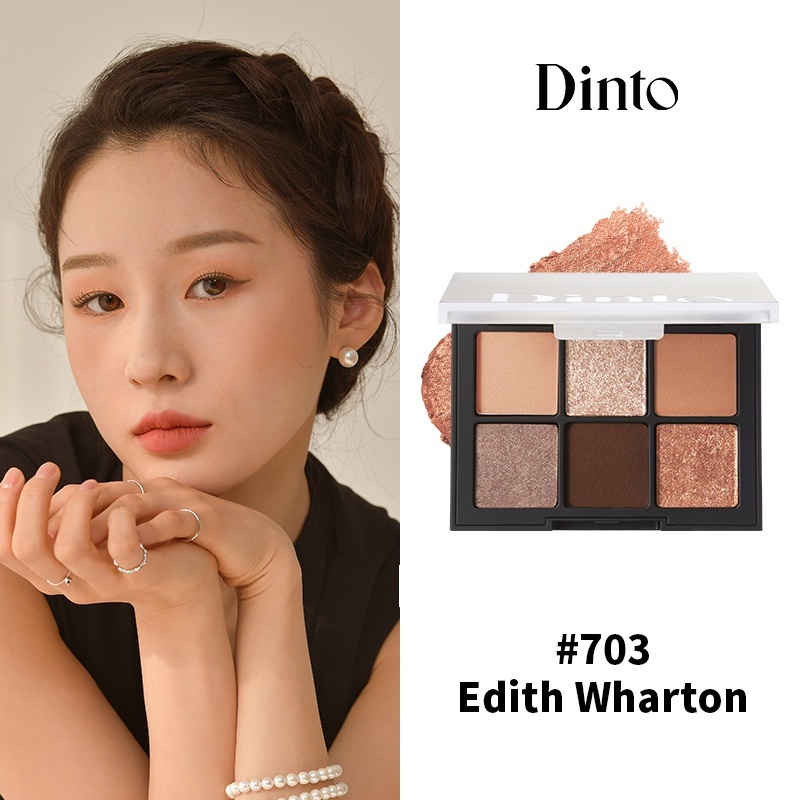 Bảng Mắt DINTO Blur-Finish  Shadow 6 ô