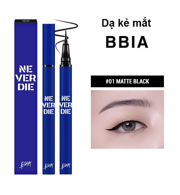 Dạ kẻ mắt BBIA Never Die Brush Eyeliner