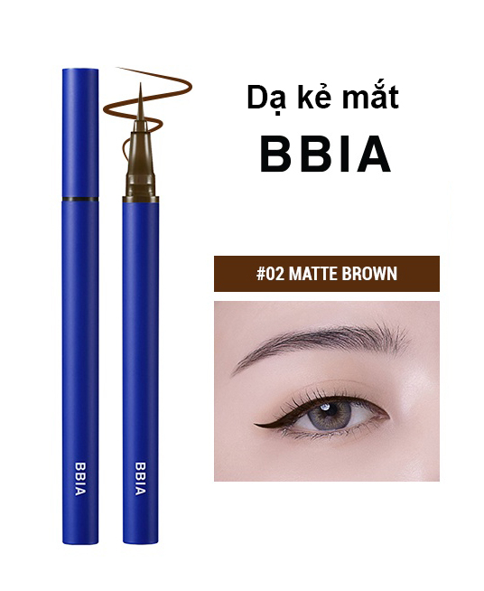 Dạ kẻ mắt BBIA Never Die Brush Eyeliner