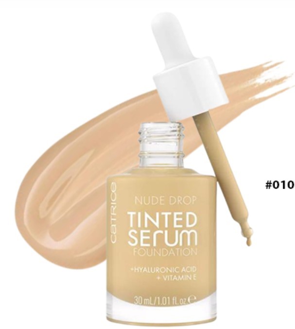 Kem Nền Catrice Nude Drop Tinted Serum Foundation