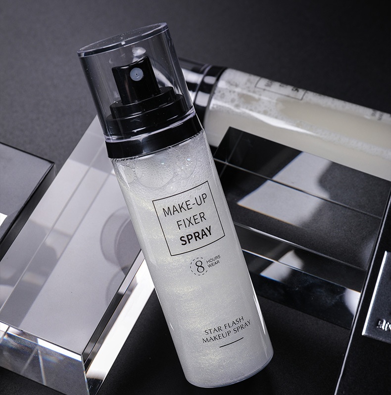 XK STAR 8 Hours Nhũ Khóa makeup CĂNG BÓNG Star Flash Make Up Spray HUNMUI