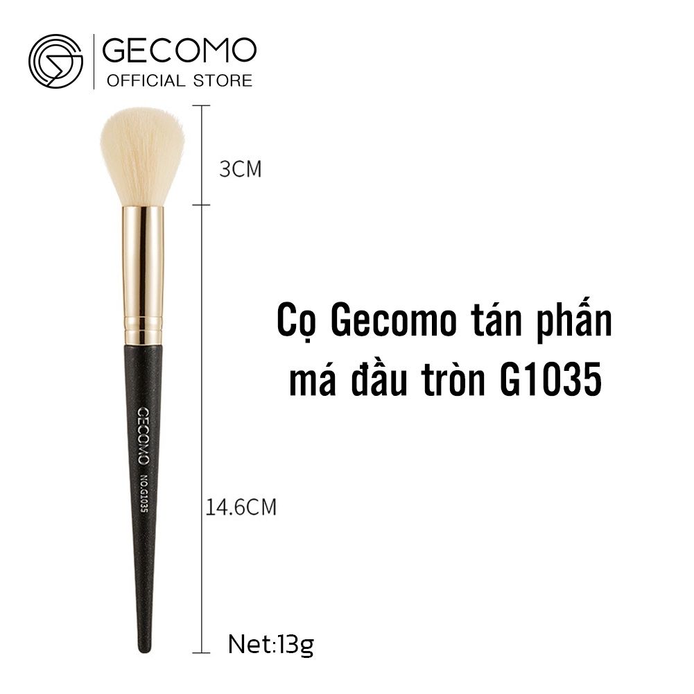 Cọ Lẻ Gecomo tán phấn má đầu tròn G1035 1box50