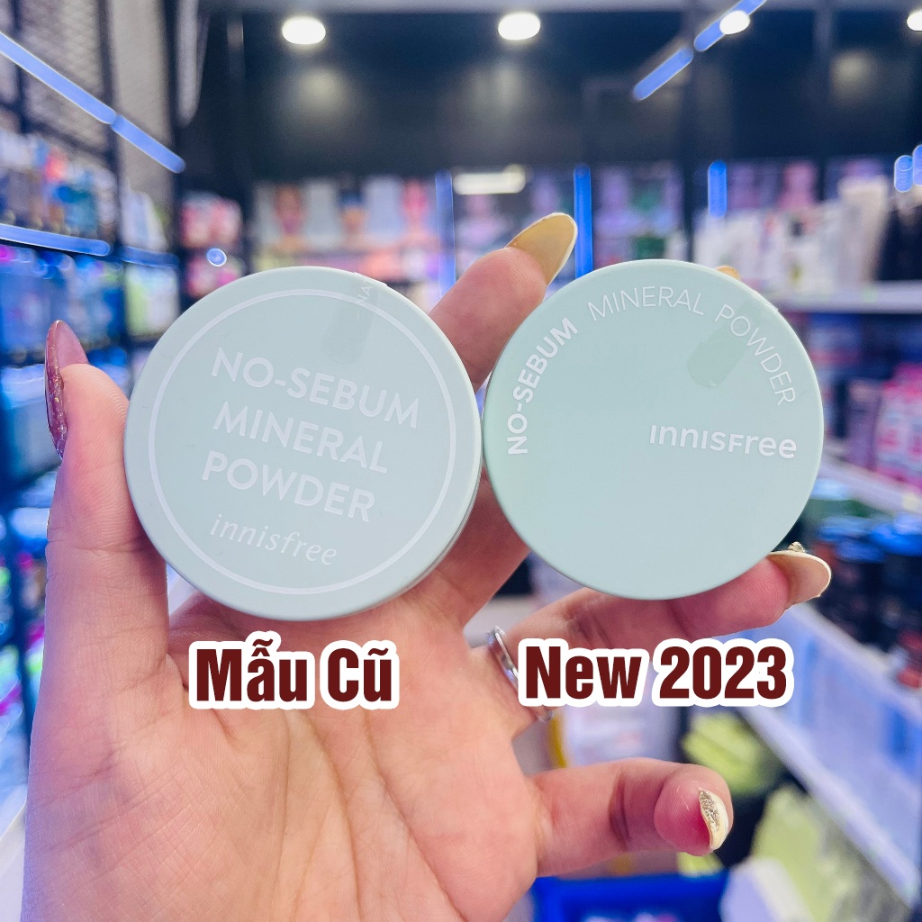 Phấn bột Innisfree No Sebum Mineral Powder Kiềm Dầu