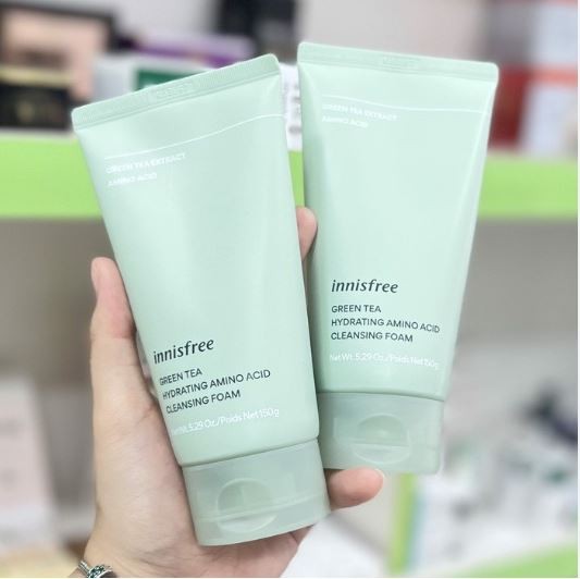 SRM Innisfree Green Tea Foam Cleanser 150ml