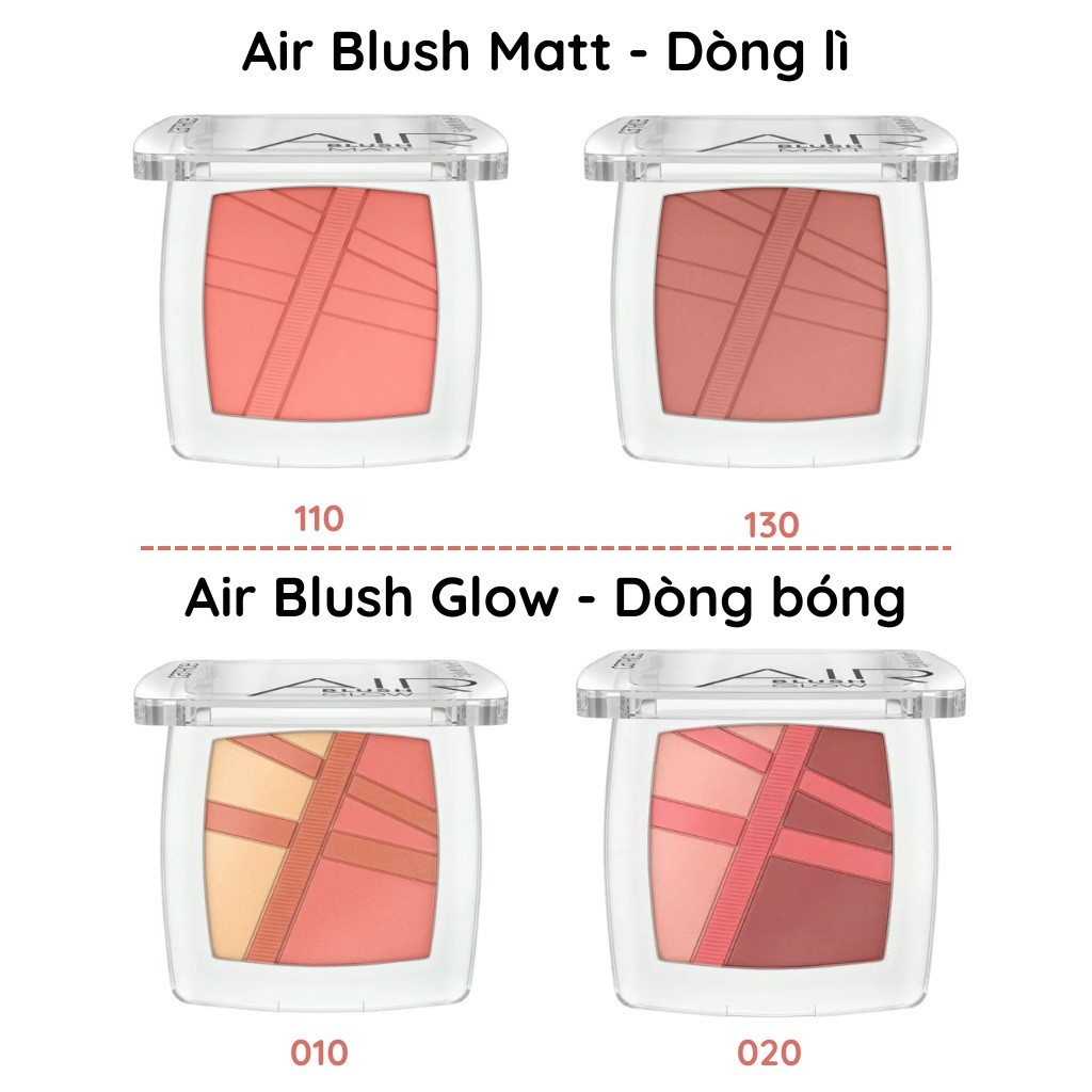 Phấn má Catrice AirBlush Matt #110 [Kèm Tem]