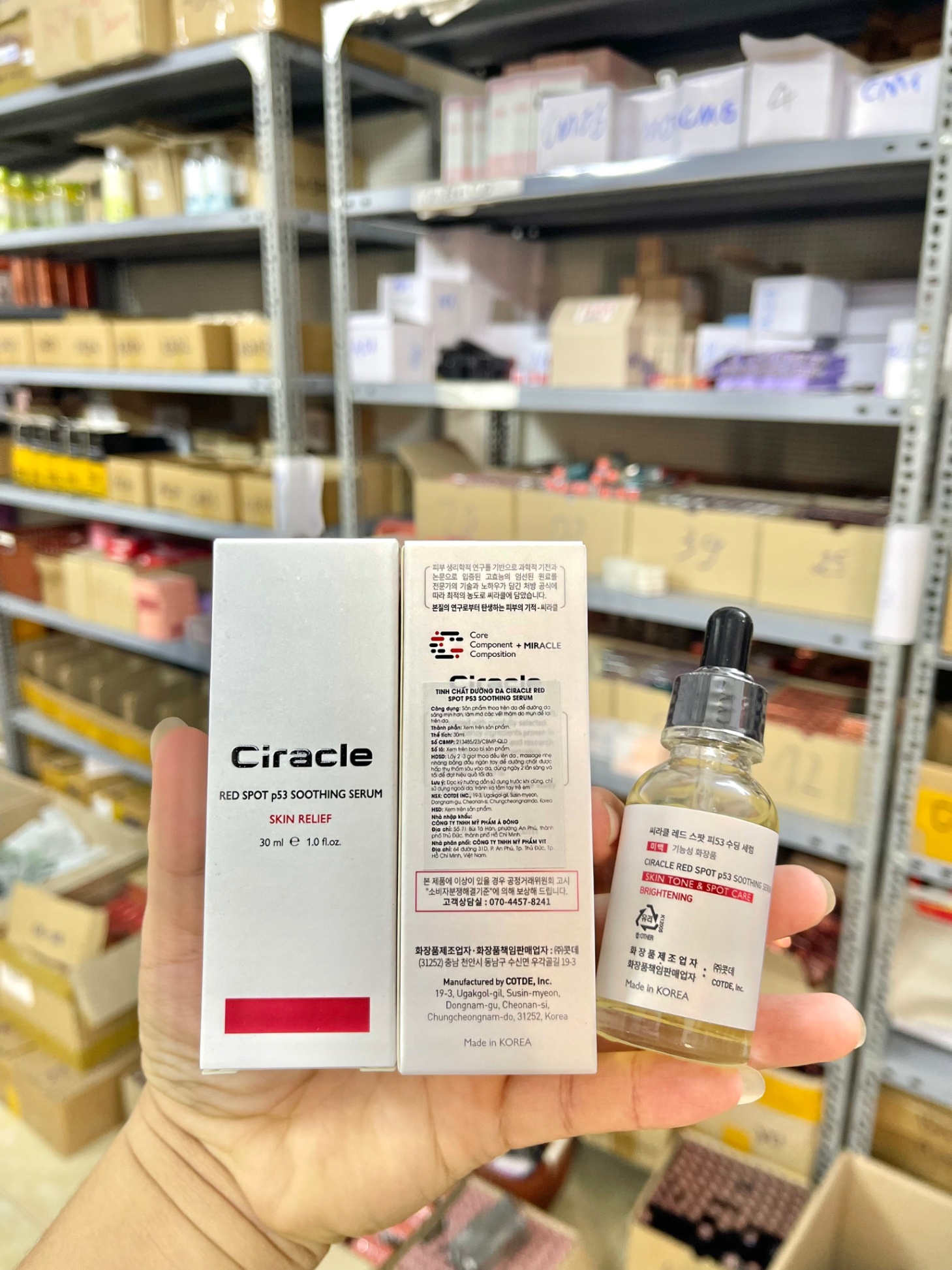 Serum Ciracle Red Spot p53 Soothing 30ml Giảm Thâm Mụn