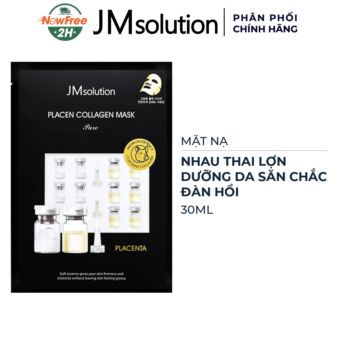 Mặt Nạ JMsolution Placen Collagen Mask Pure