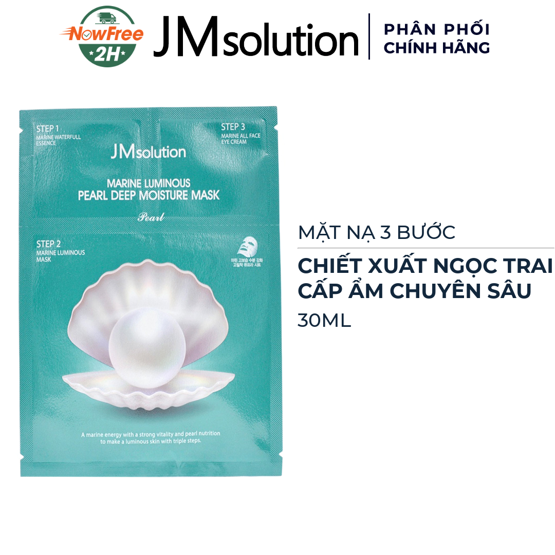 Mặt Nạ JMsolution Marine Luminous Pearl Deep Moisture Mask