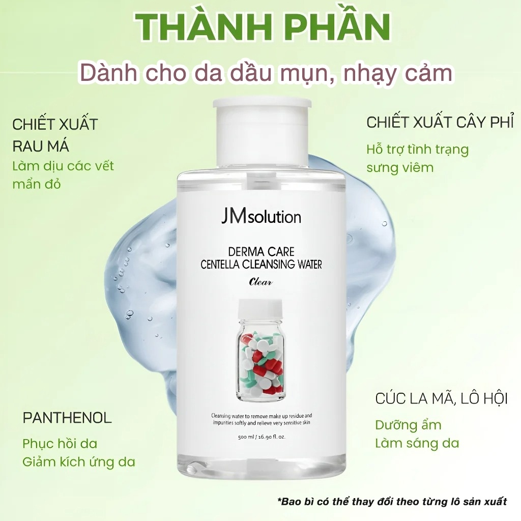 Nước Tẩy Trang JMsolution Cleansing Water