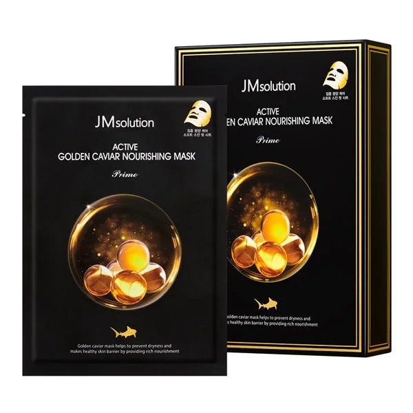 Mặt Nạ JMsolution Active Golden Caviar Nourishing Mask (trứng cá tầm)