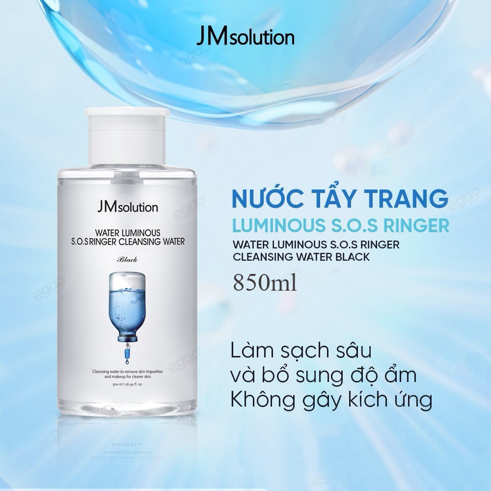 Nước Tẩy Trang JMsolution Cleansing Water