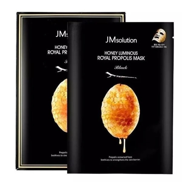 Mặt Nạ JMsolution Honey Luminous Royal Propolis Mask (Mật ong)