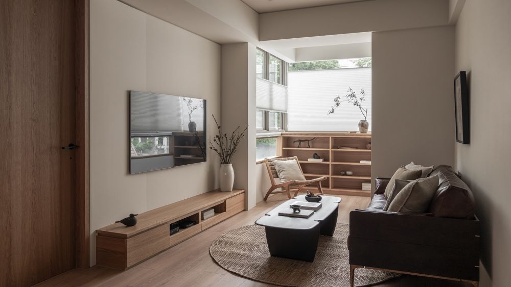 Căn hộ chung cư 120m2 thiết kế phong cách Wabi Sabi hiện đại