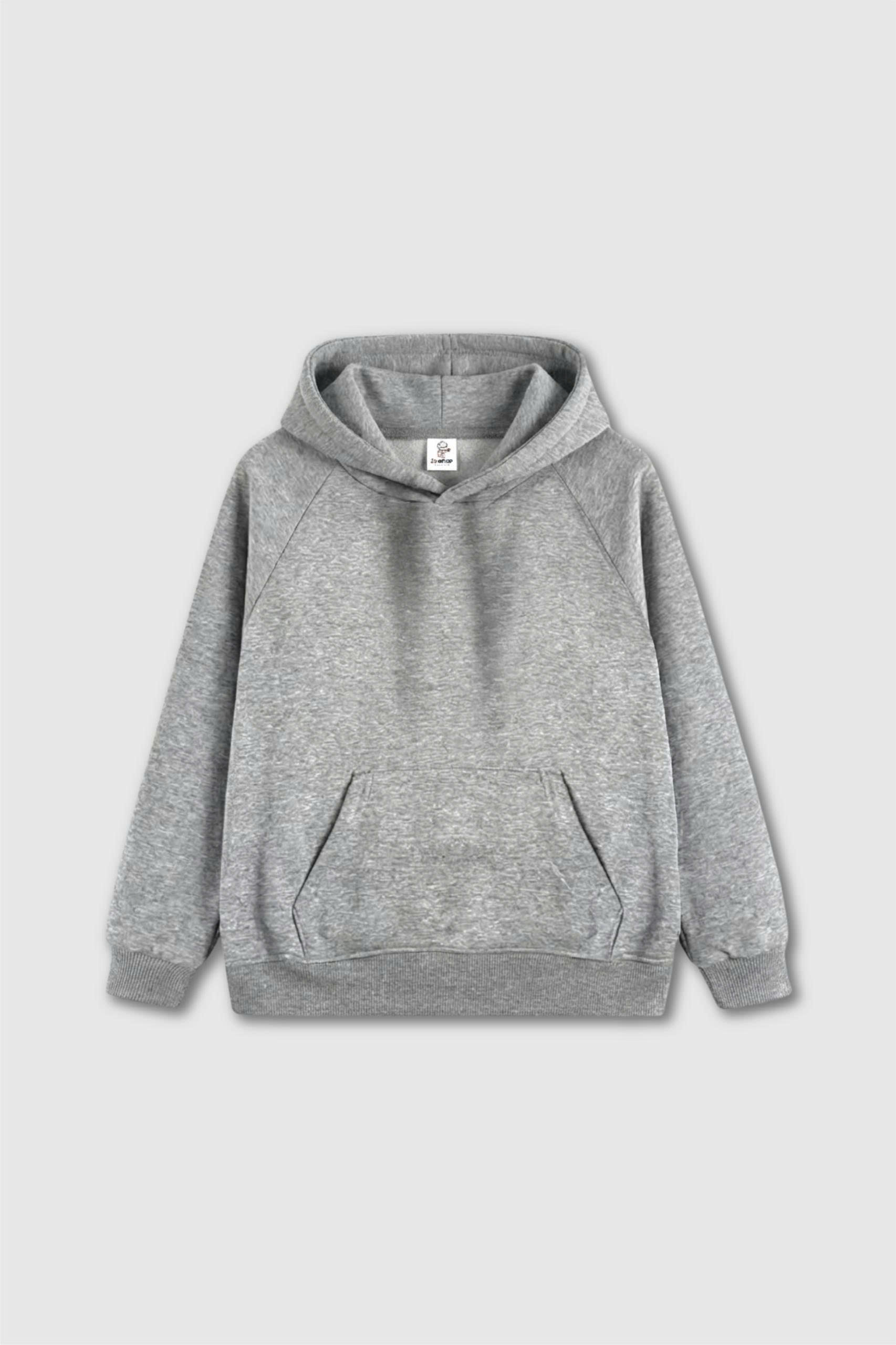 Áo hoodie xám