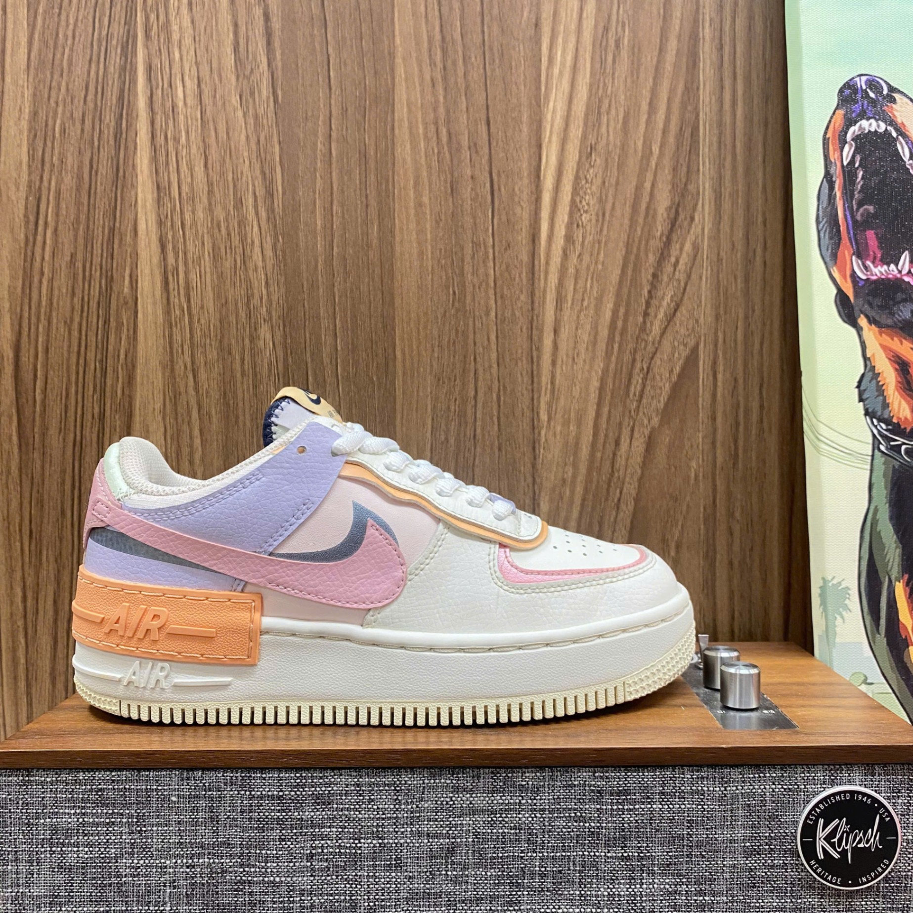 Nike AF1 Shadow Sail Pink Glaze size 36