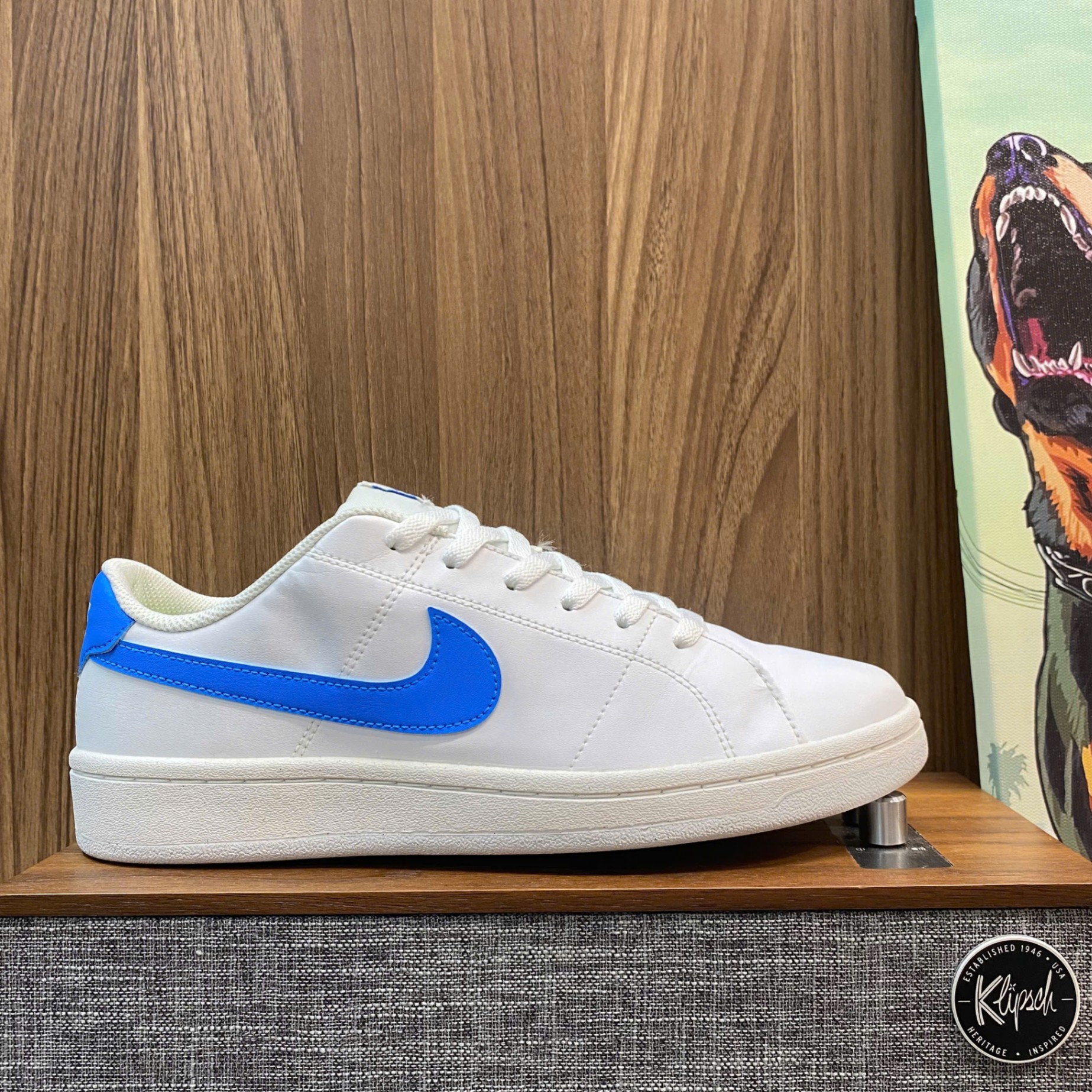 Nike Court Royale 2 White Blue size 42